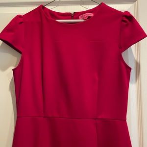 Betsy Johnson Size 12 Red Dress